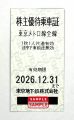 東京メトロ　株主乗車証